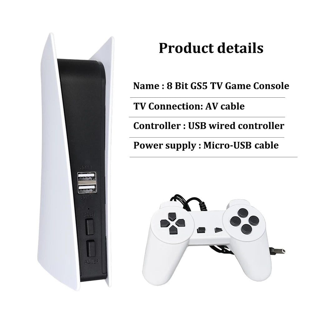 GS5 8-bit TV Video AV Output USB Plug and Play