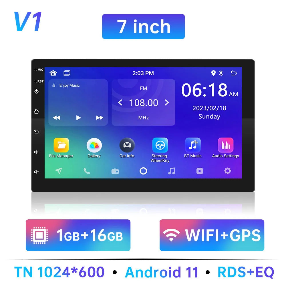 4G 64G Car play Android Radio